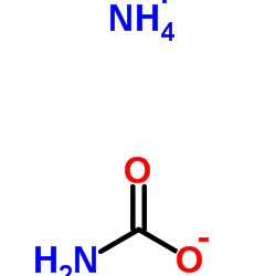 Ammonium carbamate structure