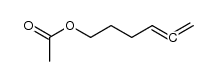 acetic acid hexa-4,5-dienyl ester Structure