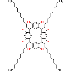 C-Undecylcalix[4]resorcinarene Monohydrate structure