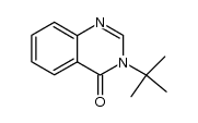 3-(1,1-dimethylethyl)quinazolin-4-one结构式