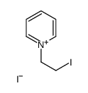 1-(2-iodoethyl)pyridin-1-ium,iodide Structure