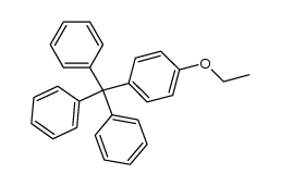 4-trityl-phenetole Structure