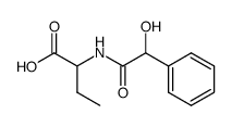 Butanoic acid,2-[(hydroxyphenylacetyl)amino]- (9CI)结构式