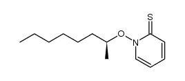 (S)-N-(oct-2-yloxy)-pyridine-2(1H)-thione Structure