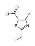 5-Thiazolecarbonylchloride,2-ethyl-4-methyl-(9CI)结构式