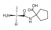 Cyclopentanecarboxylic acid, 1-[(2-amino-1-oxopropyl)amino]-, (S)- (9CI) picture