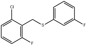 (2-chloro-6-fluorobenzyl)(3-fluorophenyl)sulfane picture