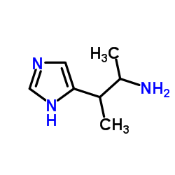 3-(1h-imidazol-4-yl)butan-2-amine结构式