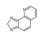 2H-Imidazo[4,5-h]quinoline(8CI,9CI)结构式