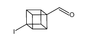 1-iodocubane-4-carboxaldehyde Structure