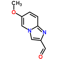 6-Methoxyimidazo[1,2-a]pyridine-2-carbaldehyde Structure