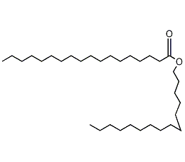 Octadecanoic acid, pentadecyl ester structure