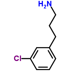 3-(3-Chlorophenyl)-1-propanamine Structure