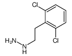 (2,6-Dichlorophenethyl)hydrazine结构式