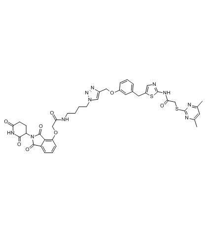 PROTAC Sirt2 Degrader-1 Structure