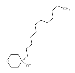 Morpholine, 4-dodecyl-,4-oxide Structure