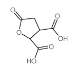 5-oxooxolane-2,3-dicarboxylic acid Structure