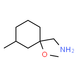 Cyclohexanemethanamine, 1-methoxy-3-methyl- (9CI)结构式