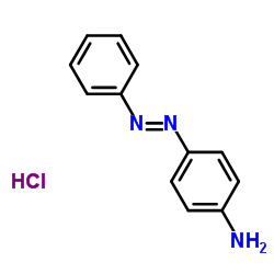 4-[(E)-phenyldiazenyl]aniline hydrochloride Structure