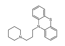 10-(3-piperidin-1-ylpropyl)phenothiazine Structure