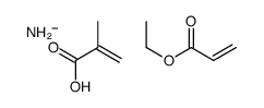 azanide,ethyl prop-2-enoate,2-methylprop-2-enoic acid Structure