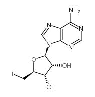 5'-iodo-5'-deoxyadenosine structure