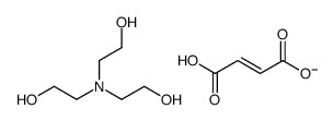 tris(2-hydroxyethyl)ammonium hydrogen maleate Structure