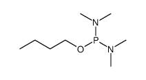 1-butoxy-N,N,N',N'-tetramethylphosphanediamine结构式