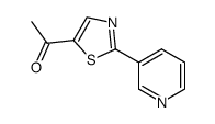 1-[2-(3-pyridyl)thiazol-5-yl]ethanone Structure