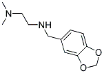 N'-BENZO[1,3]DIOXOL-5-YLMETHYL-N,N-DIMETHYL-ETHANE-1,2-DIAMINE structure