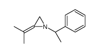 1-[(1S)-1-phenylethyl]-2-propan-2-ylideneaziridine Structure