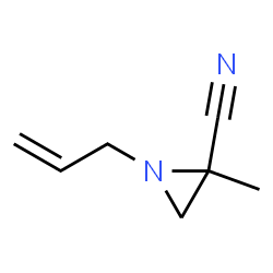 2-Aziridinecarbonitrile,2-methyl-1-(2-propenyl)-(9CI)结构式