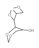 4-(5-hydroxy-1,3-dioxan-4-yl)-1,3-dioxan-5-ol结构式