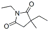 1,3-Diethyl-3-methyl-2,5-pyrrolidinedione structure