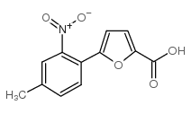 5-(4-METHYL-2-NITRO-PHENYL)-FURAN-2-CARBOXYLIC ACID Structure