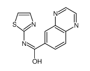 6-Quinoxalinecarboxamide,N-2-thiazolyl-(9CI) picture