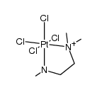 platinum(IV)Cl4(trimen) Structure