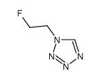 1-(2-fluoroethyl)tetrazole Structure