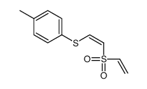 1-(2-ethenylsulfonylethenylsulfanyl)-4-methylbenzene结构式