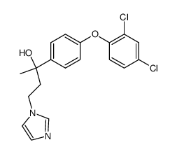 2-[4-(2,4-dichloro-phenoxy)-phenyl]-4-imidazol-1-yl-butan-2-ol Structure