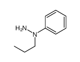 1-phenyl-1-propylhydrazine Structure