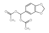 Methanediol,1-(1,3-benzodioxol-5-yl)-, 1,1-diacetate picture