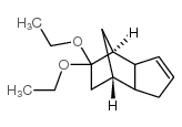 5-(二乙氧甲基)-3A,4,5,6,7,7A-六氢基-4,7-苯甲基-1H-吲哚结构式