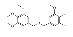 1,2,3-trimethoxy-5-[(3,4,5-trimethoxyphenyl)methoxymethyl]benzene Structure