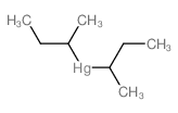 di(butan-2-yl)mercury Structure