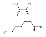 hexylhydrazine; oxalic acid structure