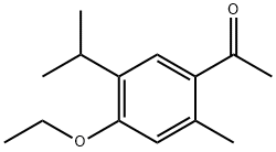 Acetophenone, 4-ethoxy-5-isopropyl-2-methyl- (5CI) picture