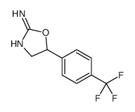 5-[4-(Trifluoromethyl)phenyl]-4,5-dihydro-1,3-oxazol-2-amine Structure