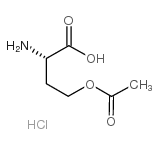 O-ACETYL-L-HOMOSERINE HYDROCHLORIDE structure