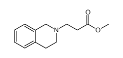 3-(3,4-dihydro-1H-[2]isoquinolyl)-propionic acid methyl ester结构式